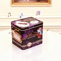 musical tin box